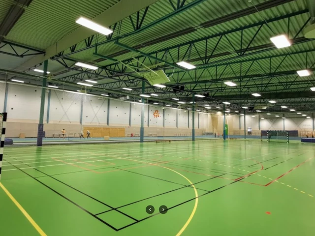 Profile of the basketball court Sunnahallen, Karlskrona, Sweden
