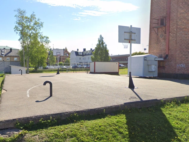 Profile of the basketball court Aspstrandens skola, Haparanda, Sweden