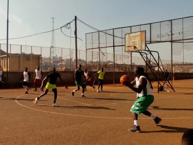 Profile of the basketball court La Pelouse, Bafoussam, Cameroon