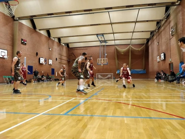 Profile of the basketball court Weavers Leisure Centre, Wellingborough, United Kingdom