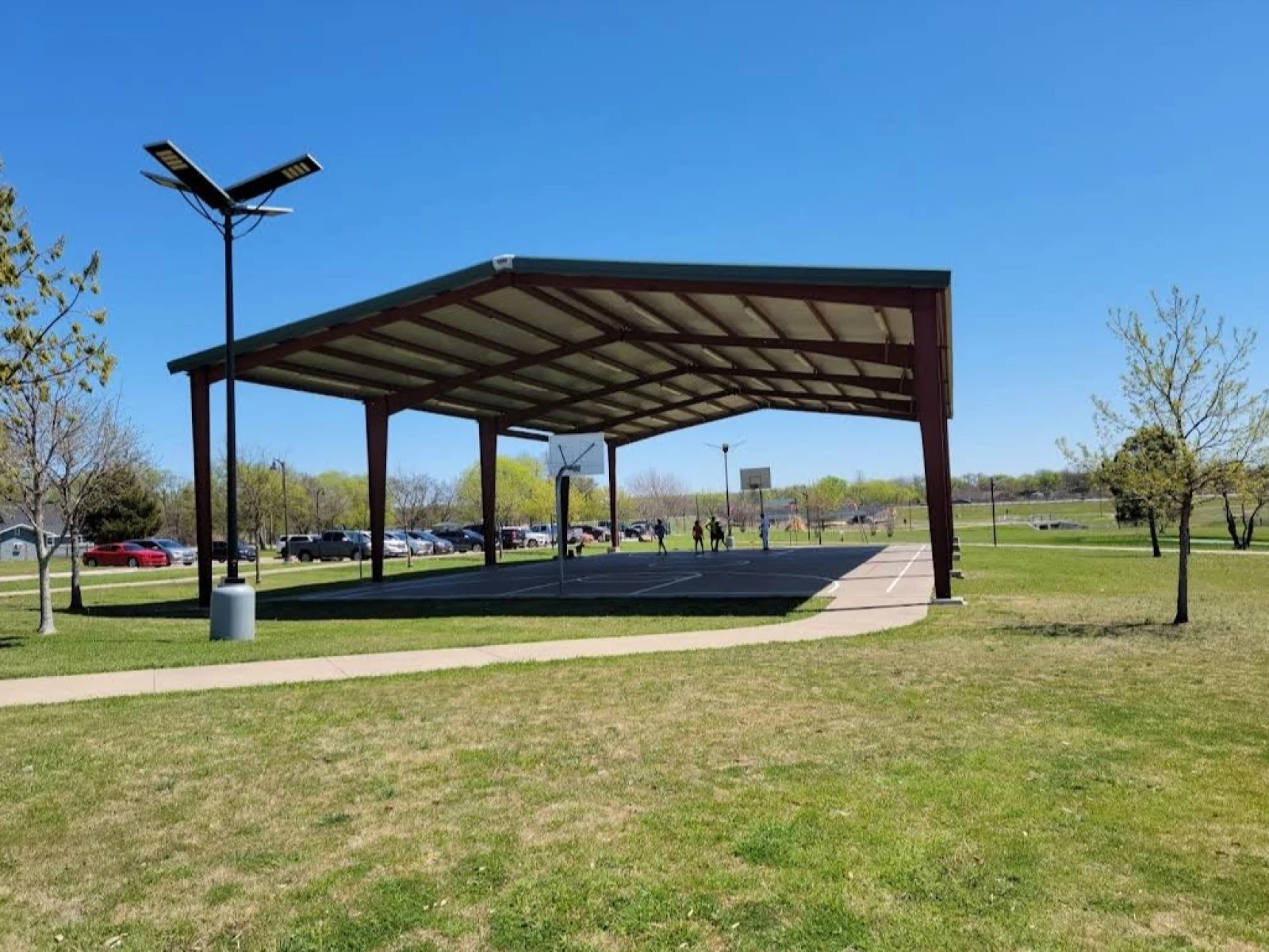Haslet, TX Basketball Court Haslet Community Park Courts of the World