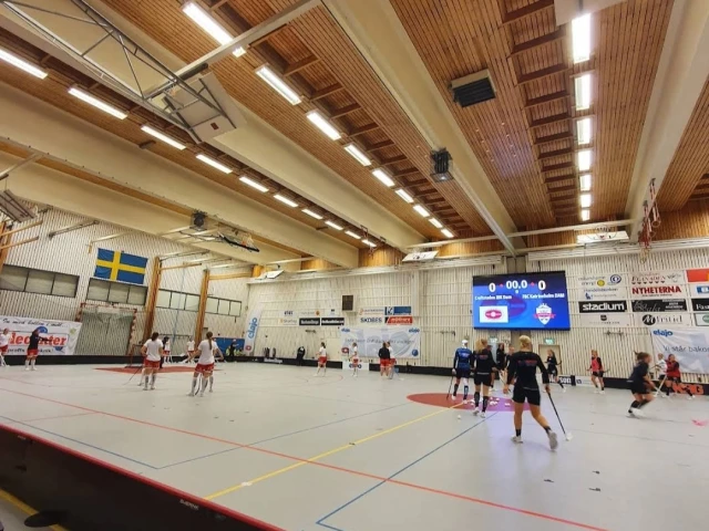 Profile of the basketball court Oskarshamns Sporthall, Oskarshamn, Sweden
