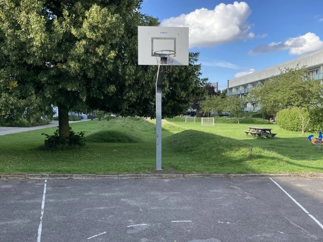 Profile of the basketball court Brøndby Nord vej, Brøndby, Denmark