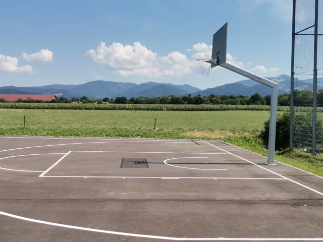 Profile of the basketball court Schwarzwaldblick, Freiburg im Breisgau, Germany