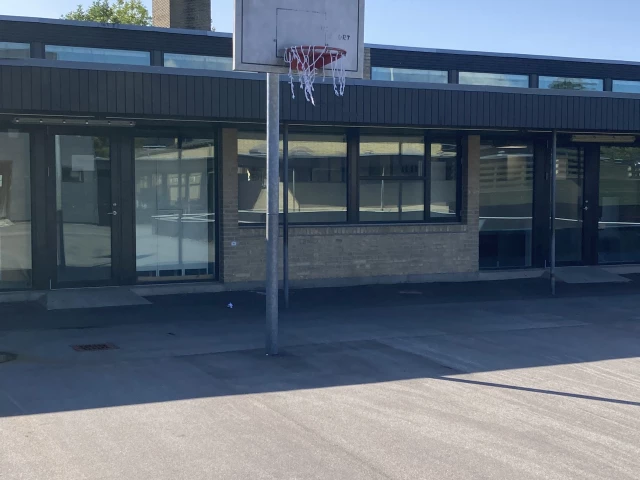 Profile of the basketball court Gungehus skole i gården, Hvidovre, Denmark