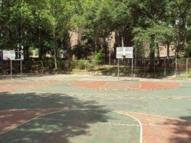 Profile of the basketball court Eastchester Playground, Bronx, NY, United States