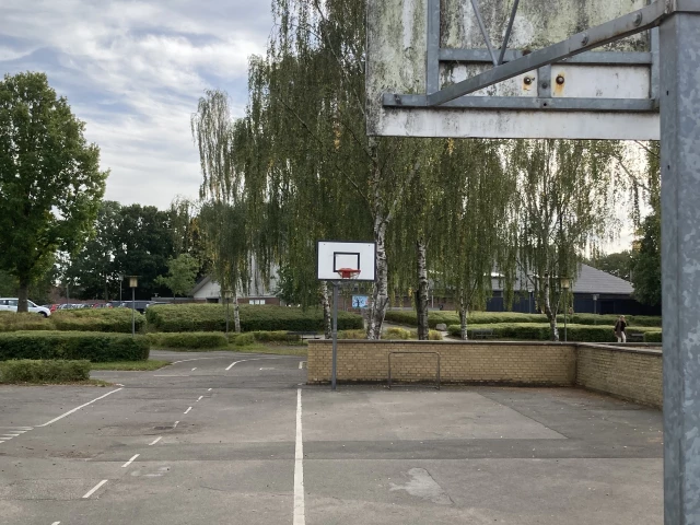 Profile of the basketball court Skt Klemensskolen, Odense, Denmark