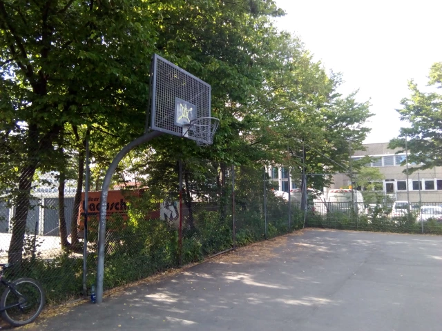 Profile of the basketball court Auf d. Papenburg, Hannover, Germany
