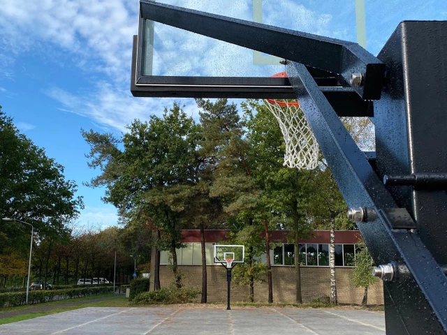 Profile of the basketball court Wedert Bball Court, Valkenswaard, Netherlands