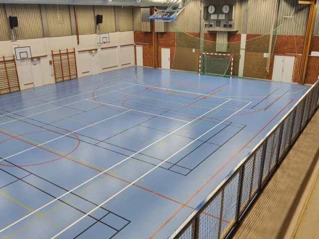 Profile of the basketball court Älvsbyns sportcenter, Älvsbyn, Sweden