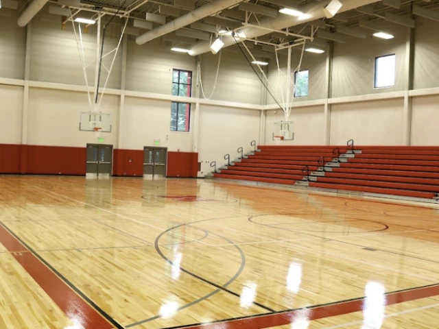 Profile of the basketball court McNair Middle School Gym, Decatur, GA, United States