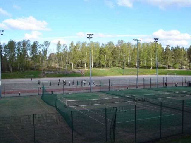 Herttoniemen Urheilupuisto - a sports park in Helsinki.