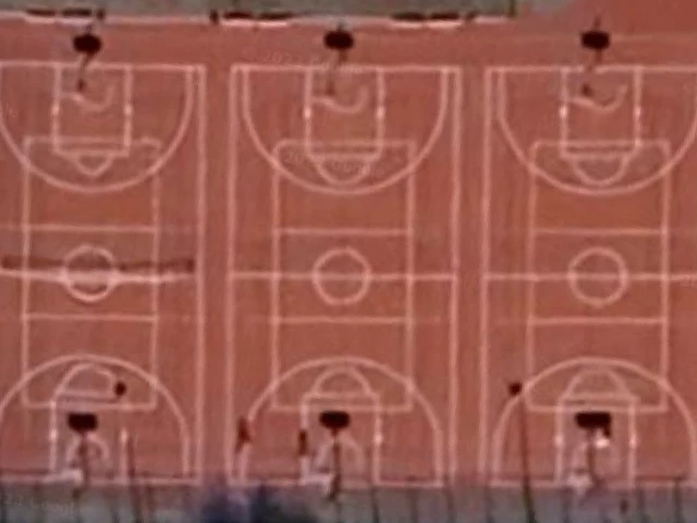Profile of the basketball court Talsu ģimnāzijas basketbola stadions, Talsi, Latvia