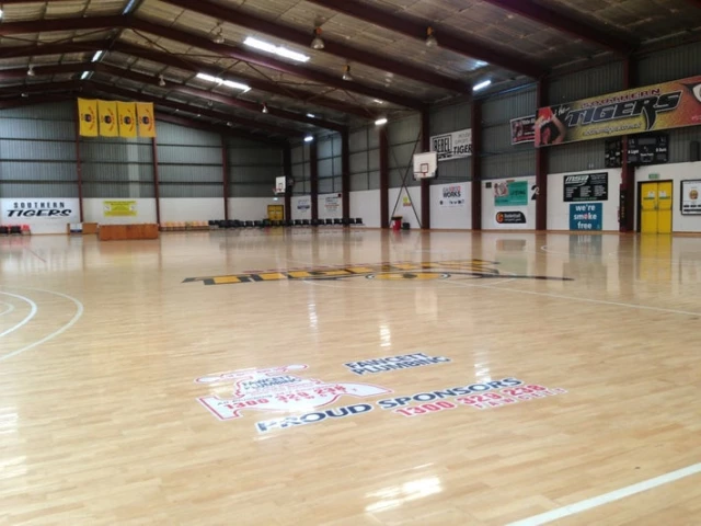 Profile of the basketball court Morphett Vale Basketball Stadium, Morphett Vale, Australia
