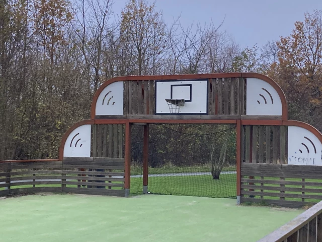 Profile of the basketball court Ved Sandvadstien, Køge, Denmark