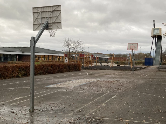 Profile of the basketball court Gadehaveskolen, Taastrup, Denmark
