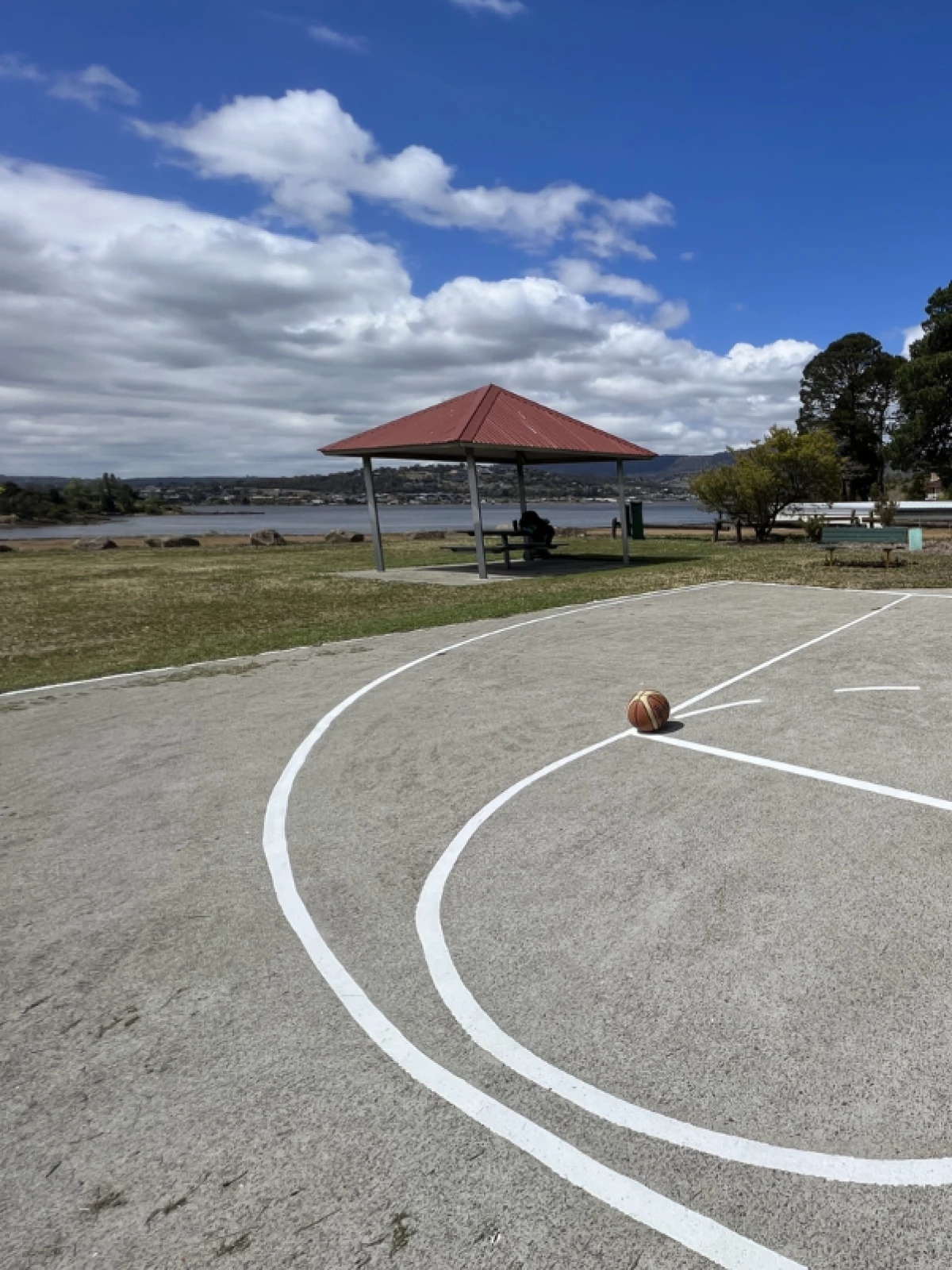 Claremont, Hobart, Tasmania Basketball Court Beedham Reserve Courts