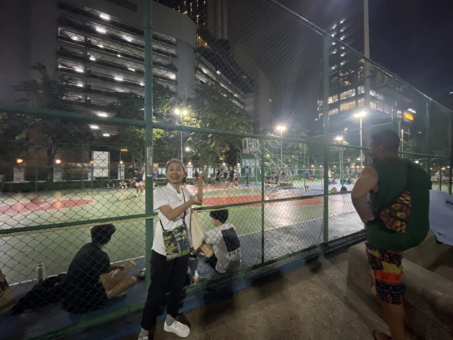 Profile of the basketball court Bangkok Marriott Marquis Queen’s Park, Khet Khlong Toei, Thailand