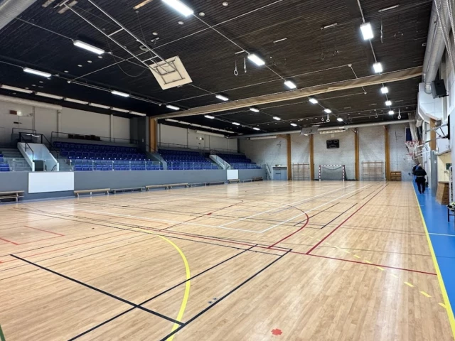 Profile of the basketball court Lagaholmshallen, Laholm, Sweden
