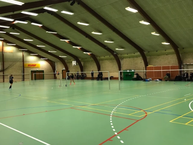Profile of the basketball court Espergærde Hallen, Espergærde, Denmark