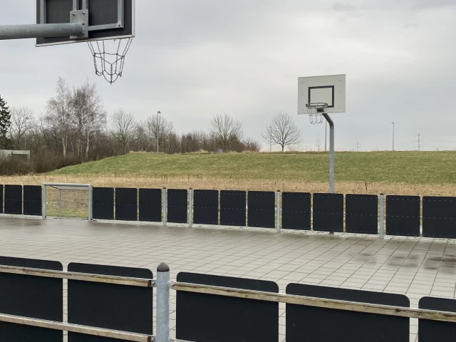 Profile of the basketball court Romsøvej, Taastrup, Denmark