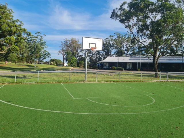 Profile of the basketball court 17 Boomerang Park, Raymond Terrace, Australia