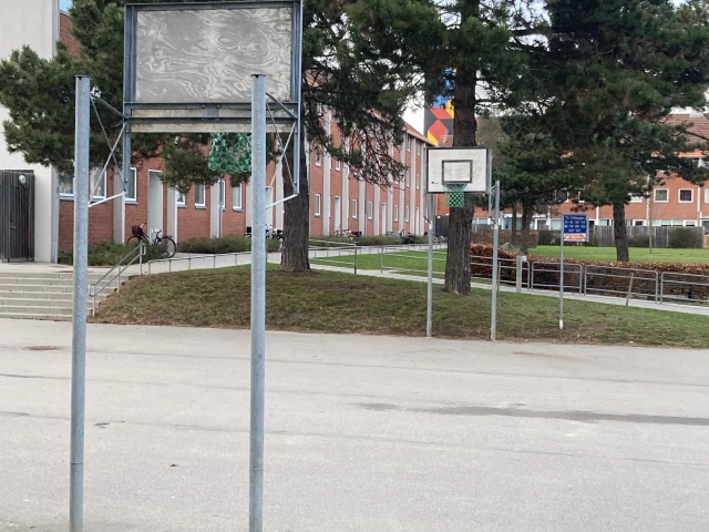 Profile of the basketball court Bredager, Brøndby, Denmark