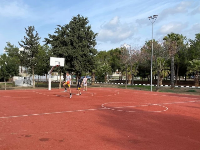Profile of the basketball court Municipal Park, Paphos, Cyprus