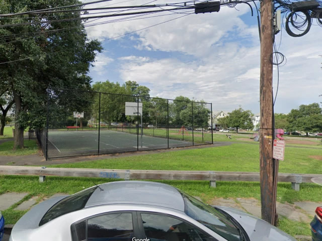 Profile of the basketball court Shevchenko Park Basketball court, Passaic, NJ, United States