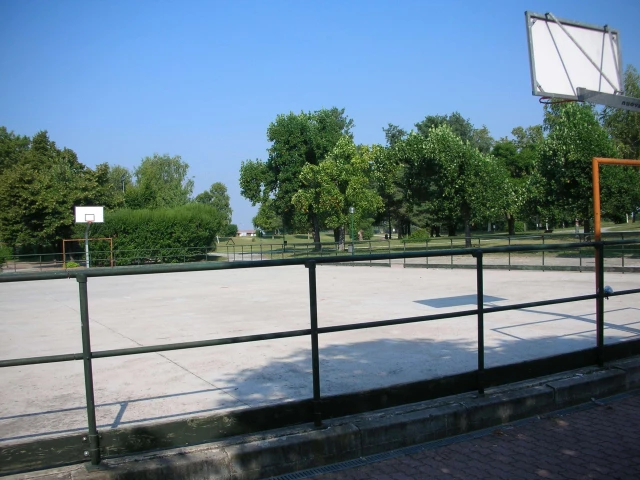 Profile of the basketball court La Vigna Playground, Carmagnola, Italy