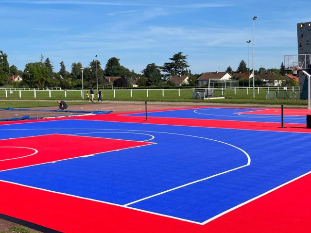 Profile of the basketball court Terrain de Langenargen, Bois-le-Roi, France