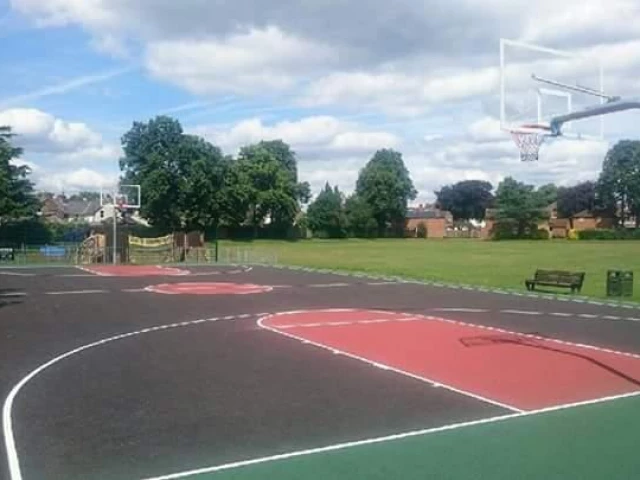 Profile of the basketball court Osborne Park, Farnborough, United Kingdom