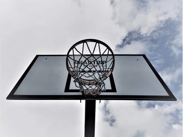Profile of the basketball court NBA ROAD TRIP, Targon, France