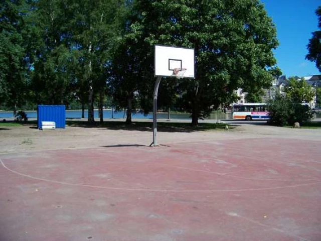 Profile of the basketball court Kaisaniemi Court, Helsinki, Finland