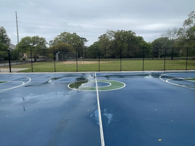 Profile of the basketball court Stotts Park, Mobile, AL, United States