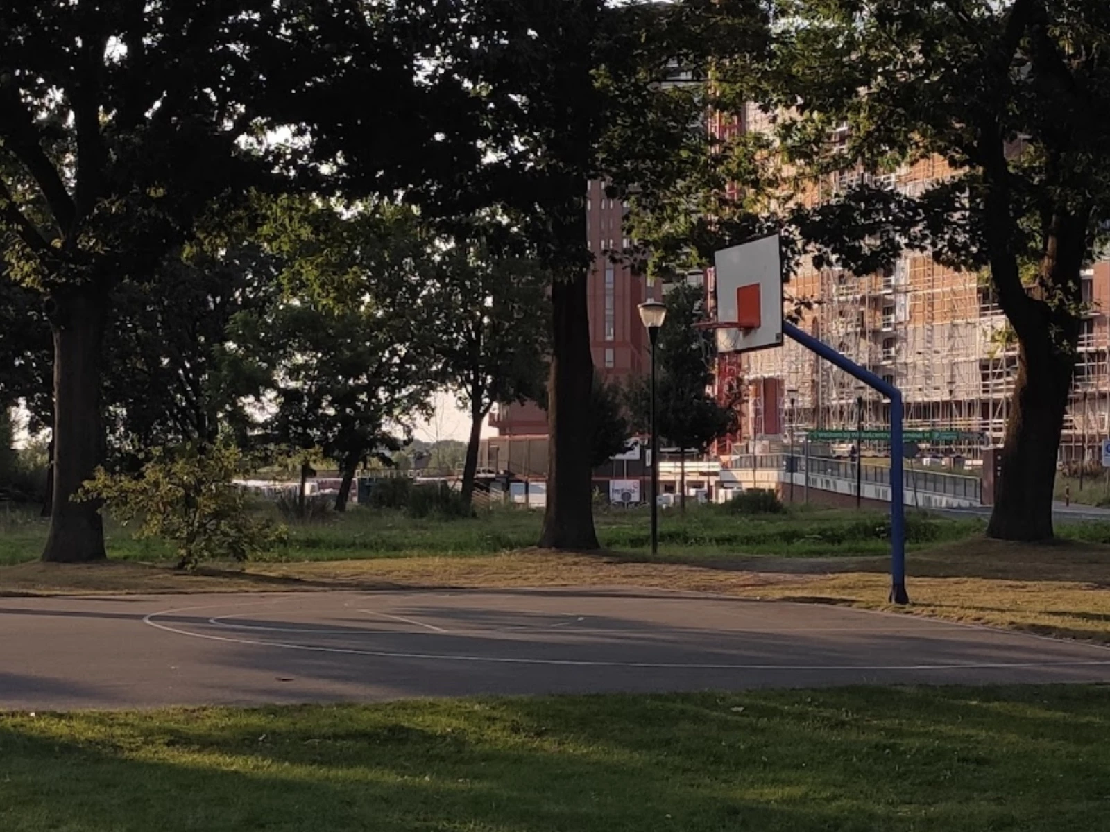 Eindhoven Basketball Court Eindhoven grasrijk basketbalveld Courts of the World
