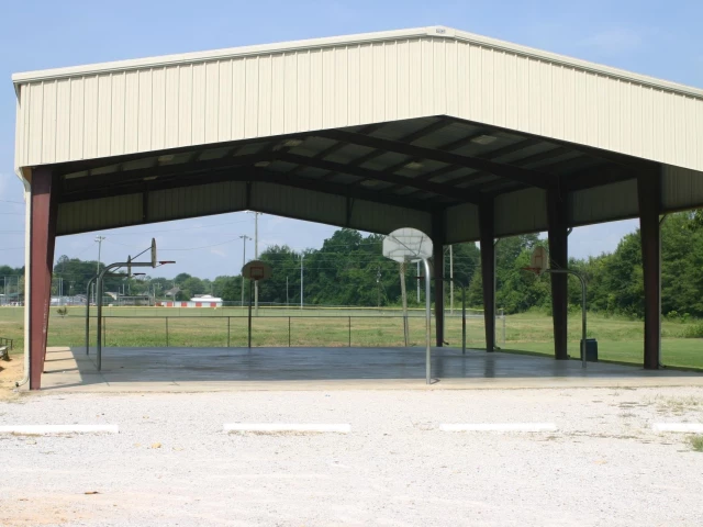 Profile of the basketball court C.B. Basketball Pavilion, Columbus, MS, United States