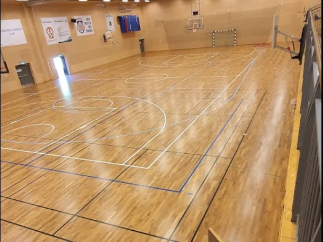 Profile of the basketball court Sjumilahallen - Västra Hisingen Basket, Göteborg, Sweden