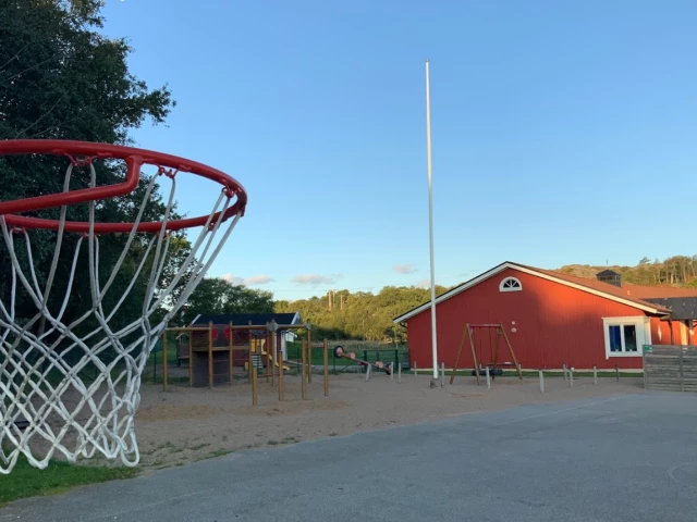 Profile of the basketball court Tjörns Montessori, Kyrkesund, Sweden