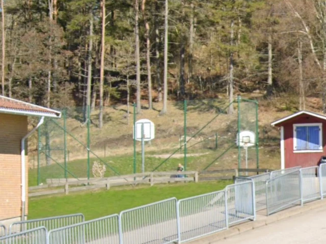 Profile of the basketball court Bokenäs skola, Uddevalla, Sweden