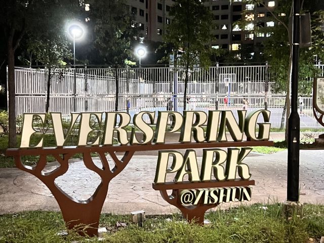 Singapore Basketball Court: Everspring Park – Courts of the World