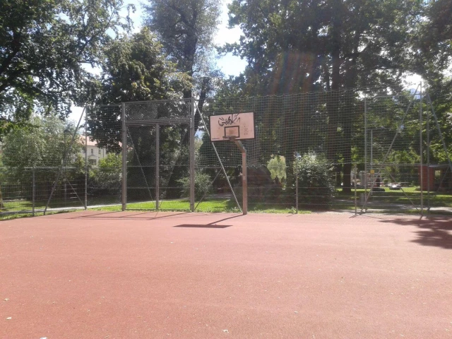 Profile of the basketball court Waltherpark, Innsbruck, Austria