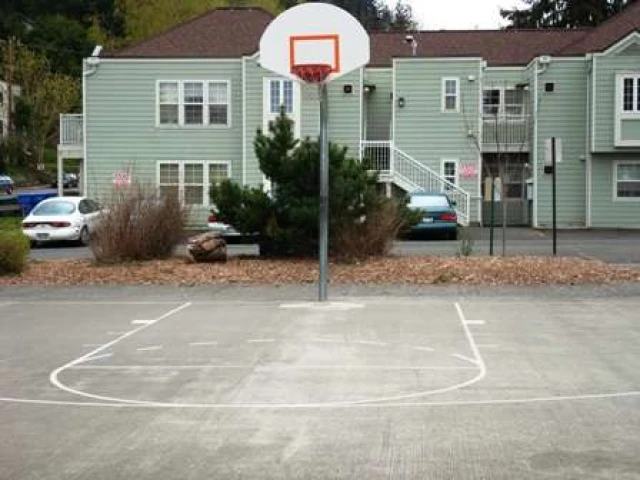 Profile of the basketball court Laurel Park, Bellingham, WA, United States
