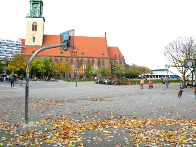 Alexanderplatz in Autumn
