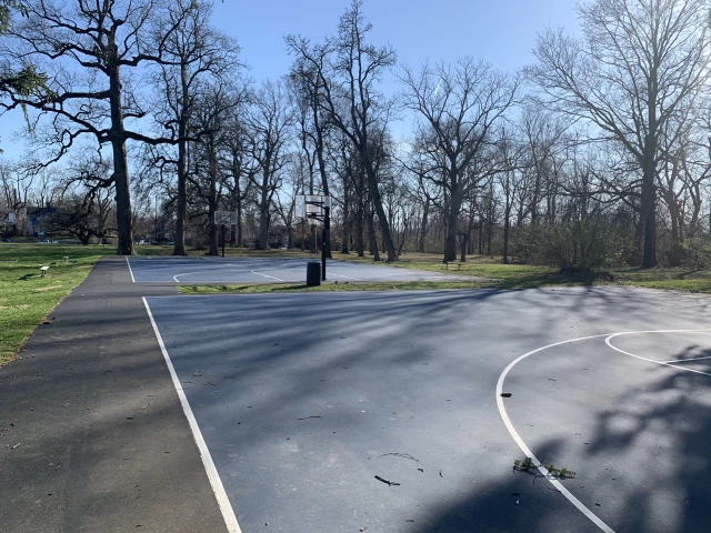 Profile of the basketball court Brookside Park, Indianapolis, IN, United States