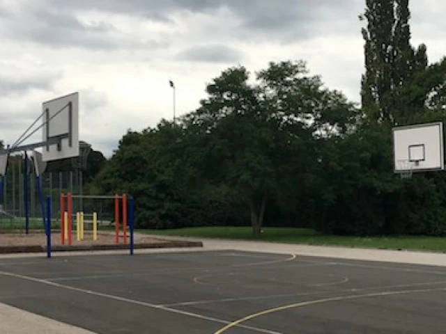 Profile of the basketball court Alois-Eckert-Straße, Frankfurt am Main, Germany