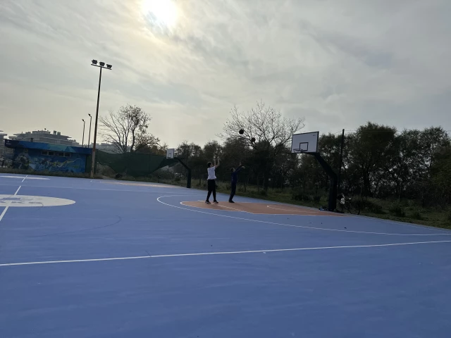 Profile of the basketball court Posidonio, Ποσειδωνιο, Thessaloniki, Greece