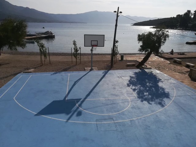Profile of the basketball court Korcula Beach Court Banje, Korcula, Croatia