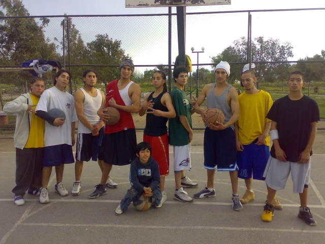 Basketball in Santiago de Chile.