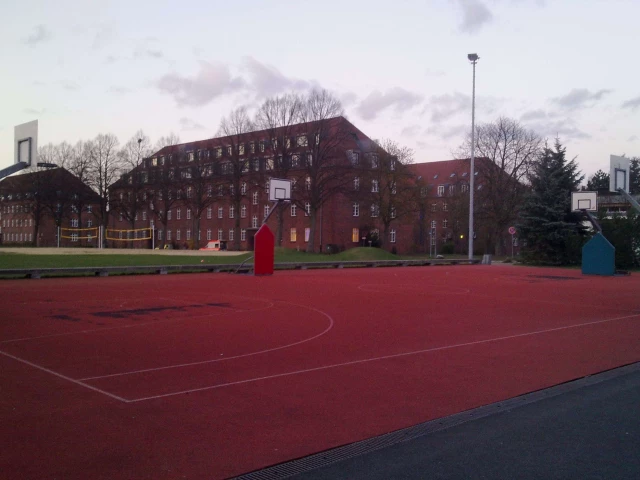 Streetball Court located at University Campus Lueneburg